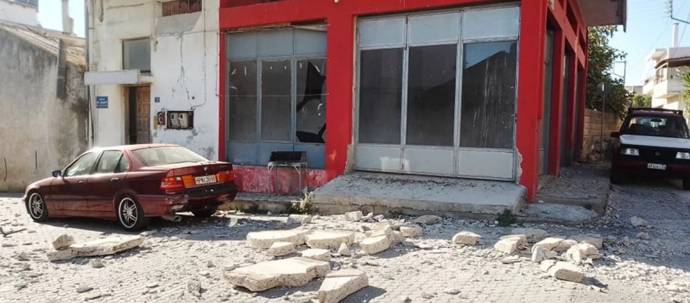 Δήμαρχος Πεδιάδας Μινώα: «Έχουν πέσει κτίρια και δύο εκκλησίες»